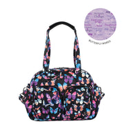 LUG - Jumper 2 Carry - All Tote Luggage & Bags WATERCOLOR BUTTERFLIES