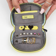 LUG - Kolo Mini Jewelry Matte Luxe VL Pouch with Charm Bar Luggage & Bags DENIM DRIFT