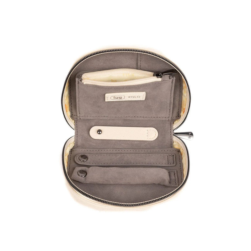 LUG - Kolo Mini Jewelry Matte Luxe VL Pouch with Charm Bar Luggage & Bags DENIM DRIFT