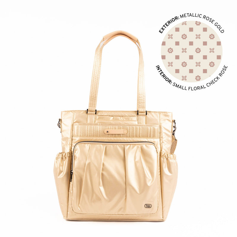 LUG - Legacy Collection Ace Tote Bag Luggage & Bags METALLIC ROSE GOLD