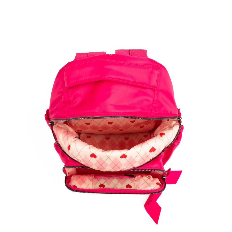 LUG - Pattycake Backpack with Bow Luggage & Bags BLACK