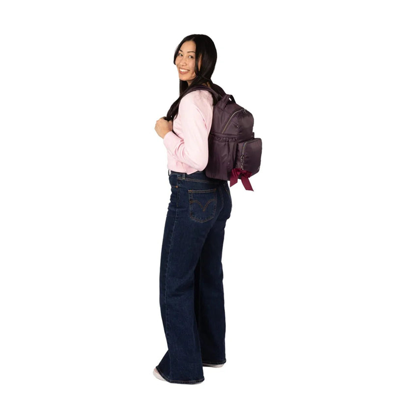 LUG - Pattycake Backpack with Bow Luggage & Bags BLACK