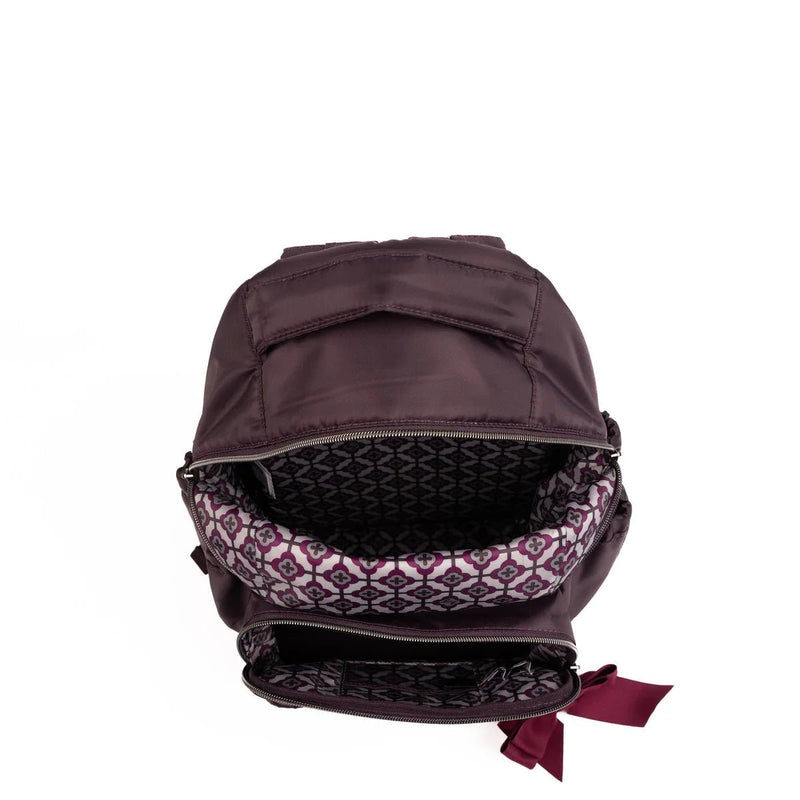 LUG - Pattycake Backpack with Bow Luggage & Bags BLACK