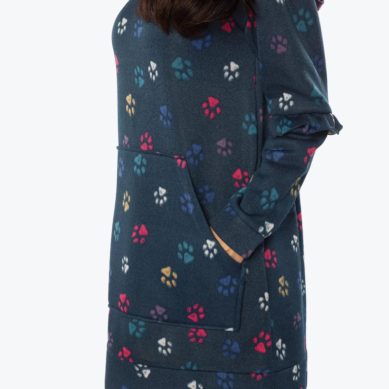 LUG - Peekaboo Sweater Fleece Tunic Hoodie