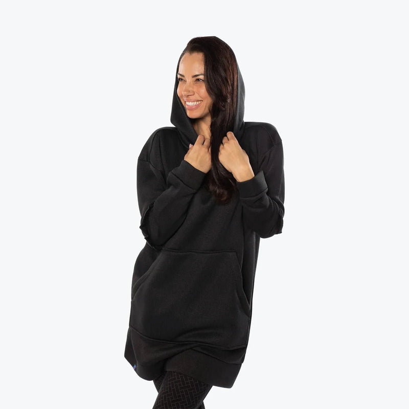 LUG - Peekaboo Sweater Fleece Tunic Hoodie