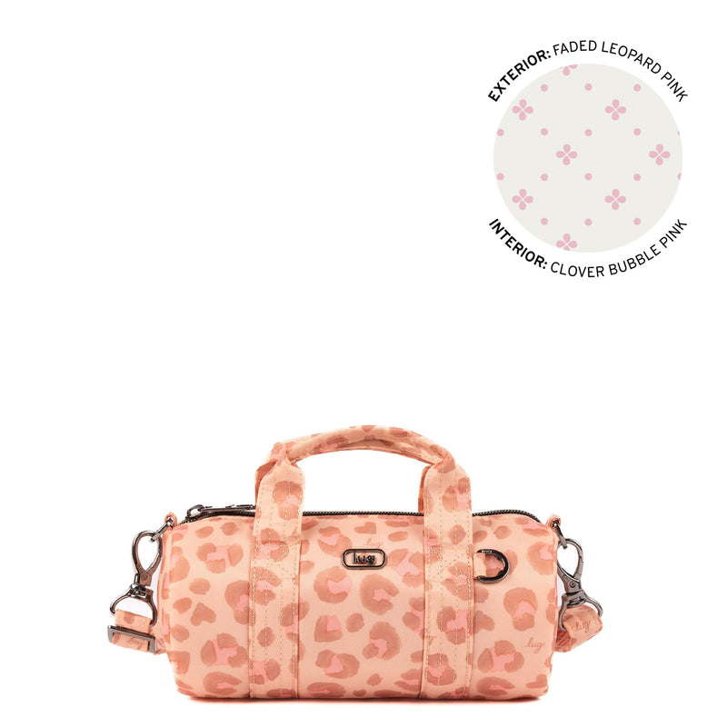 LUG - Rallycar Mini Crossbody Bag Luggage & Bags Faded Leopard Pink