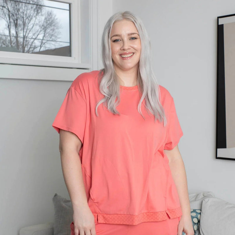 LUG - Scoop Short Sleeve Top
