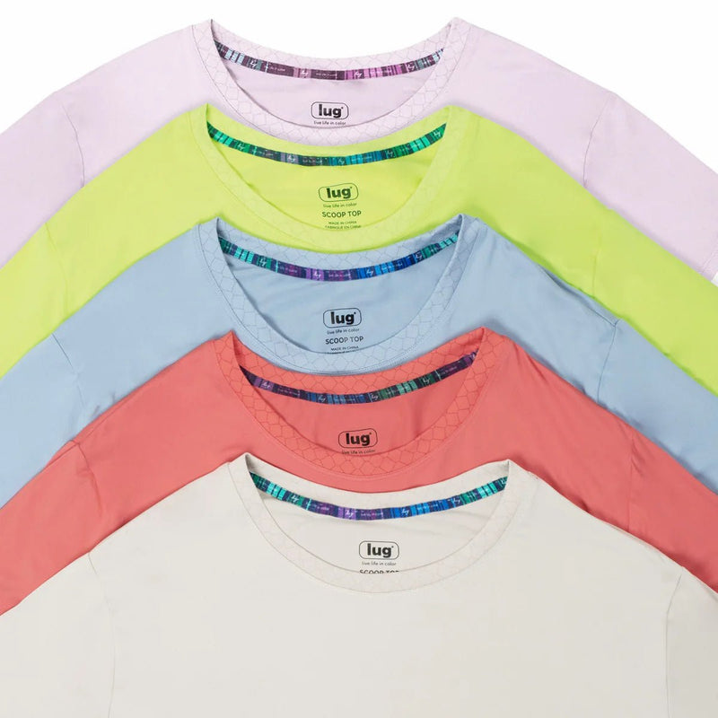 LUG - Scoop Short Sleeve Top