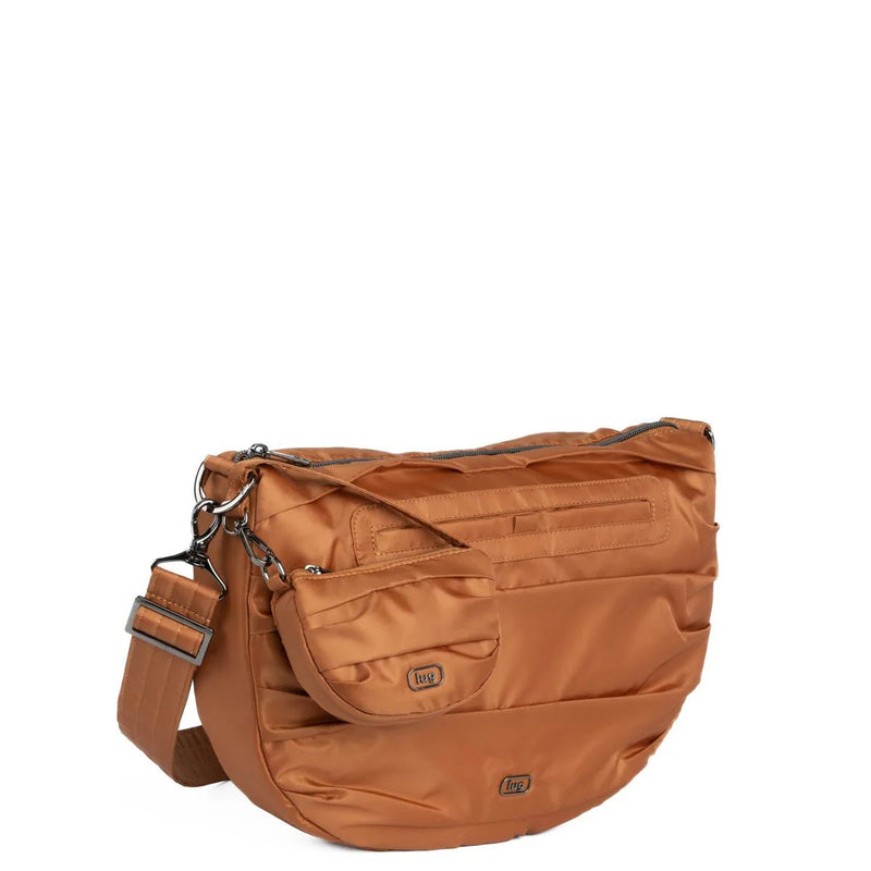 LUG - Scuffle Pleated Crossbody Bag with Disco Pouch