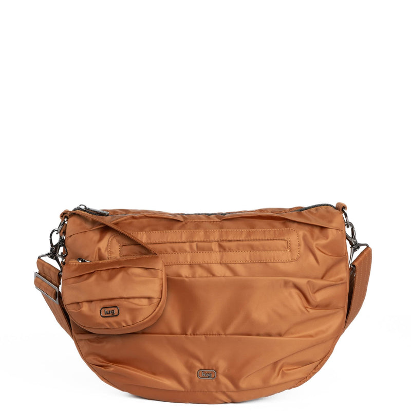 LUG - Scuffle Pleated Crossbody Bag with Disco Pouch