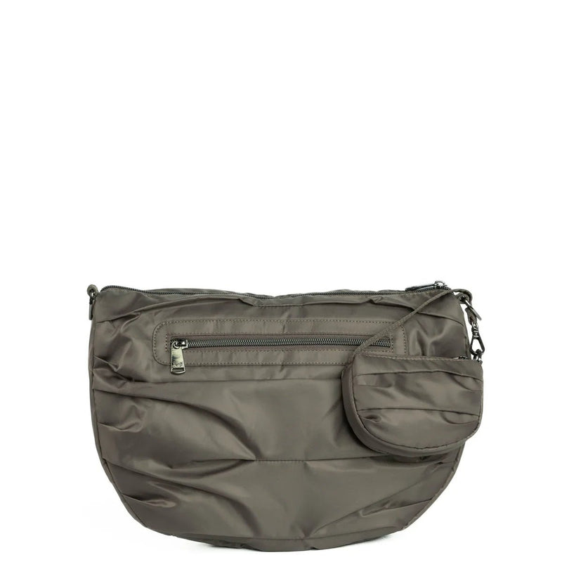 LUG - Scuffle Pleated Crossbody Bag with Disco Pouch
