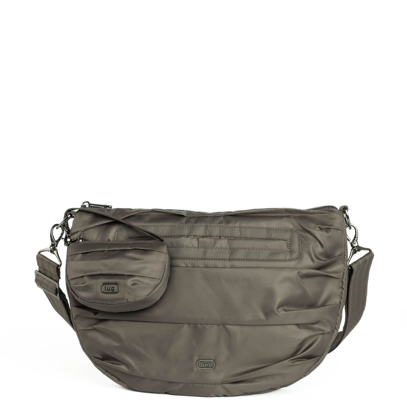 LUG - Scuffle Pleated Crossbody Bag with Disco Pouch
