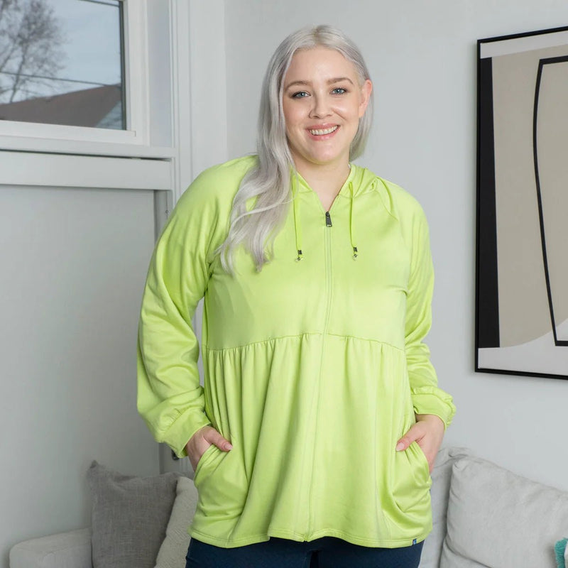 LUG - Shimmy Brushed Jersey Zip Up