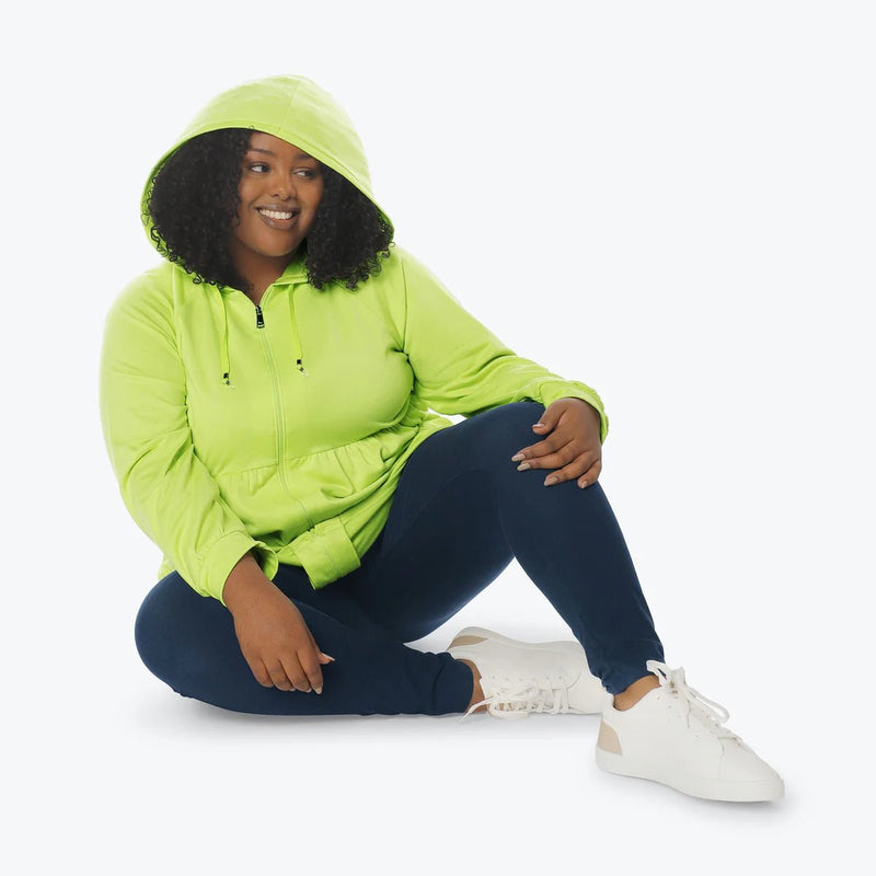 LUG - Shimmy Brushed Jersey Zip Up