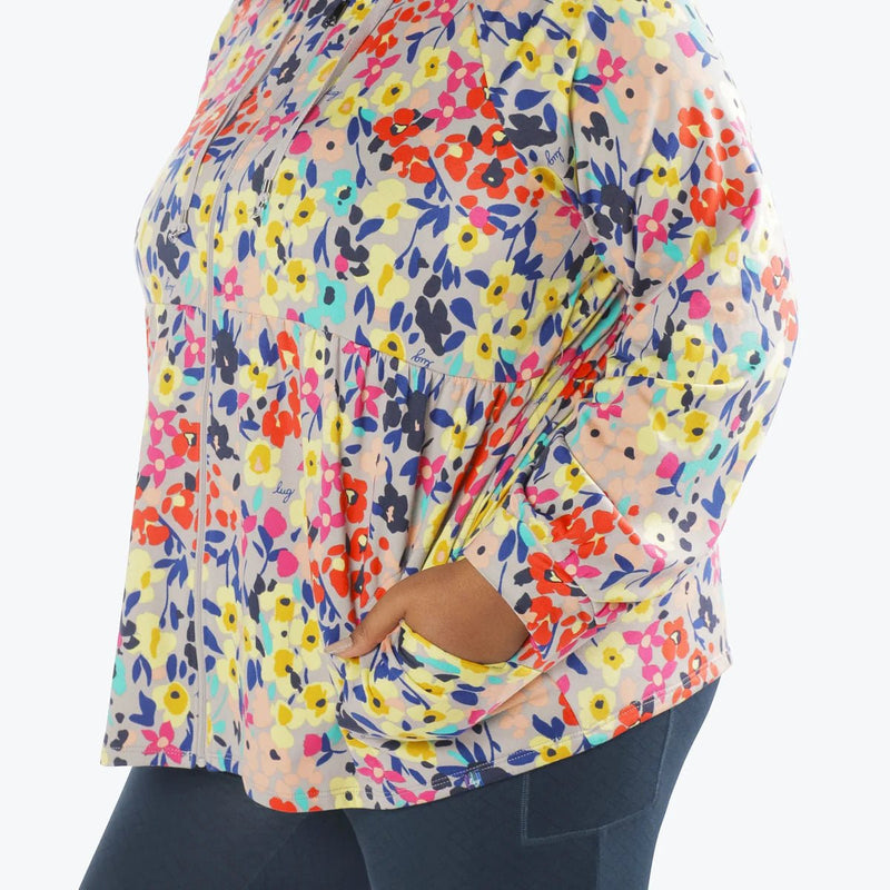 LUG - Shimmy Brushed Jersey Zip Up