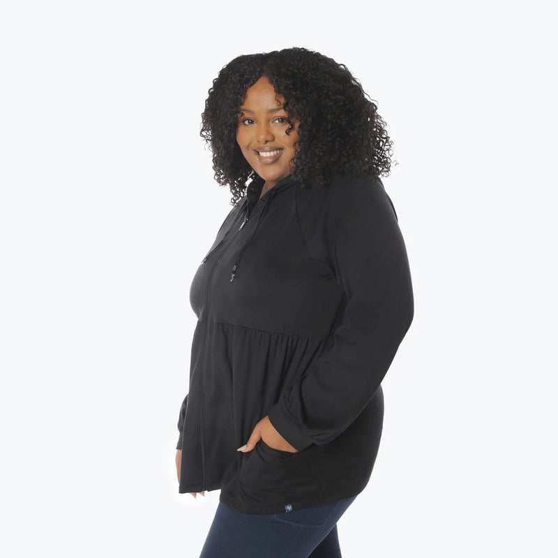 LUG - Shimmy Brushed Jersey Zip Up