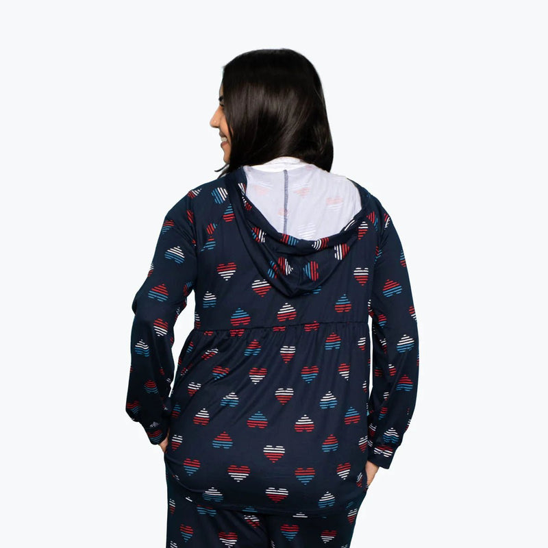 LUG - Shimmy Brushed Jersey Zip Up