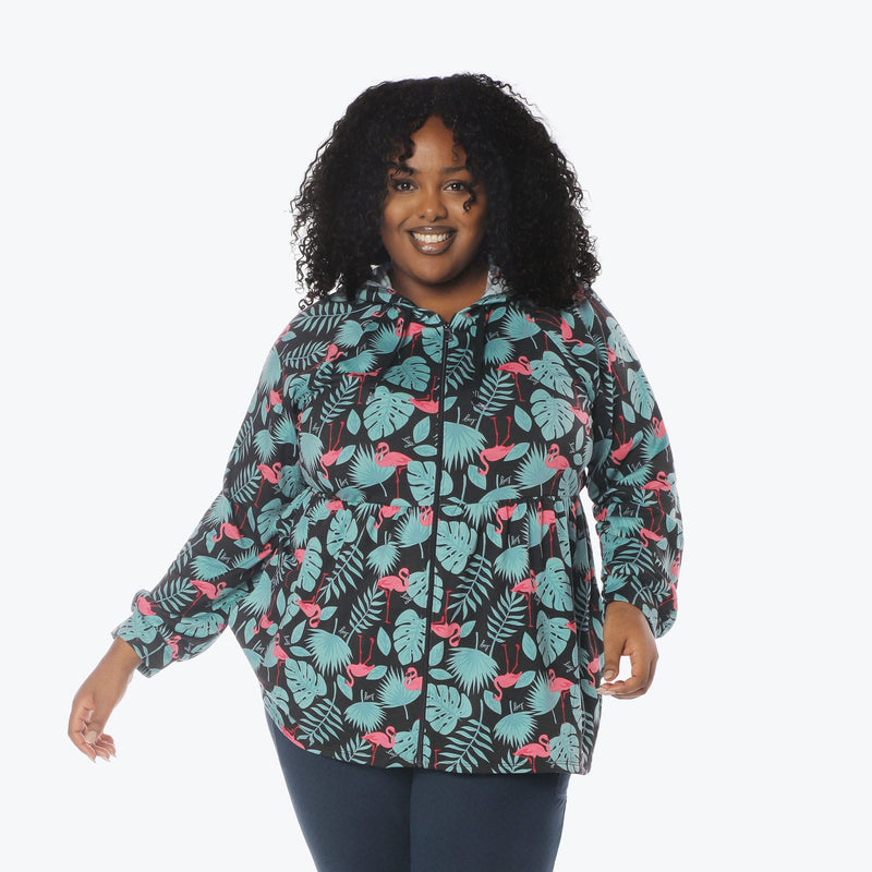LUG - Shimmy Brushed Jersey Zip Up
