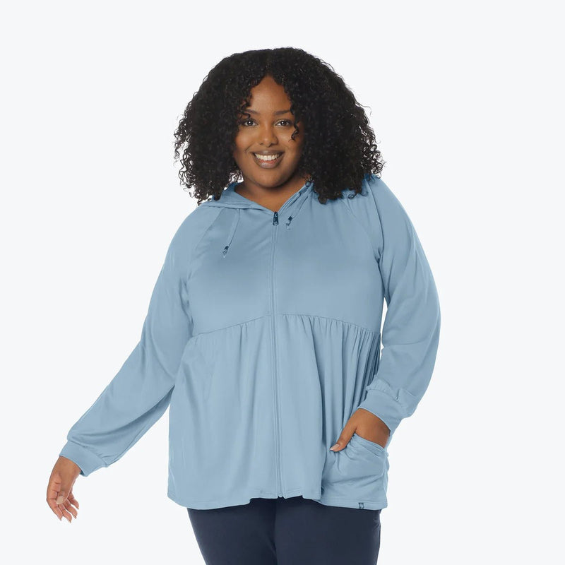 LUG - Shimmy Brushed Jersey Zip Up