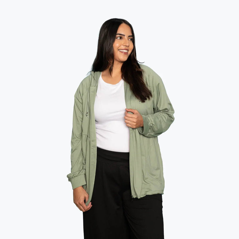 LUG - Shimmy Brushed Jersey Zip Up