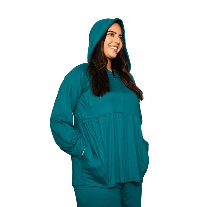 LUG - Shimmy Brushed Jersey Zip Up
