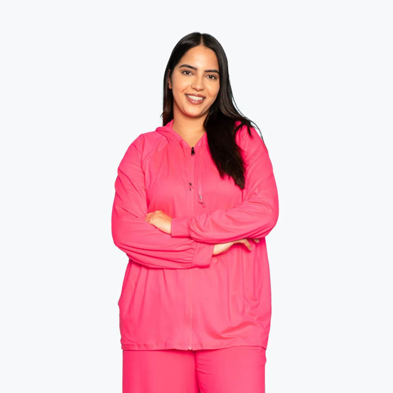 LUG - Shimmy Brushed Jersey Zip Up
