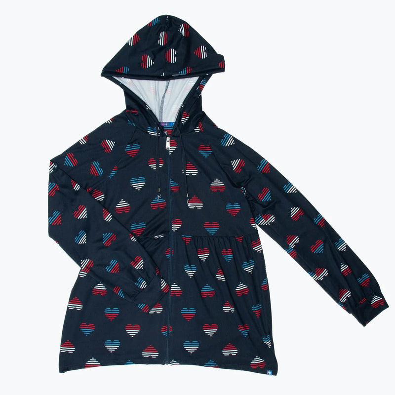 LUG - Shimmy Brushed Jersey Zip Up