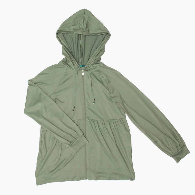 LUG - Shimmy Brushed Jersey Zip Up