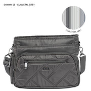 LUG - Shimmy SE Crossbody Bag Luggage & Bags Gunmetal Grey
