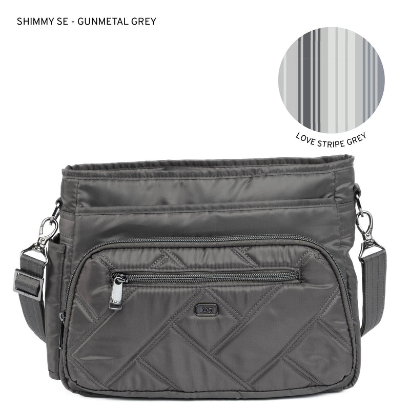 LUG - Shimmy SE Crossbody Bag Luggage & Bags Gunmetal Grey