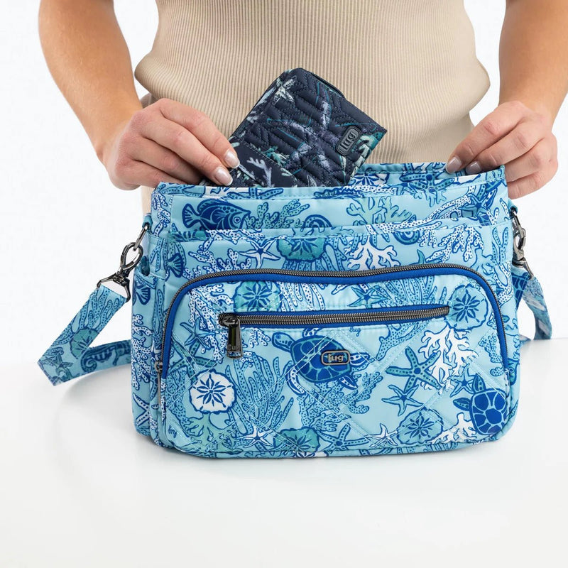 LUG - Shimmy SE Crossbody Bag Luggage & Bags VERY BERRY BLUE
