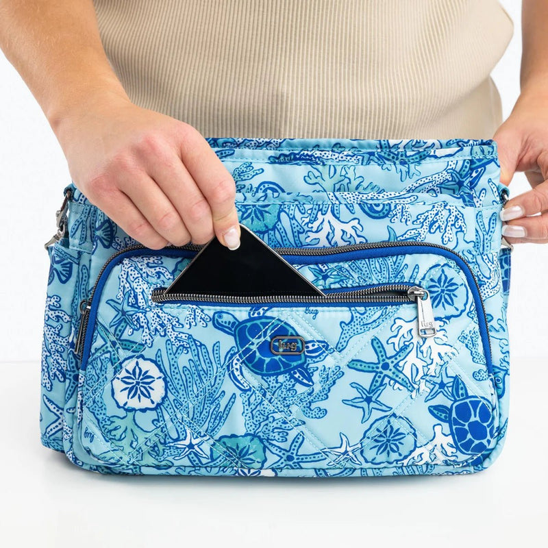 LUG - Shimmy SE Crossbody Bag Luggage & Bags VERY BERRY BLUE