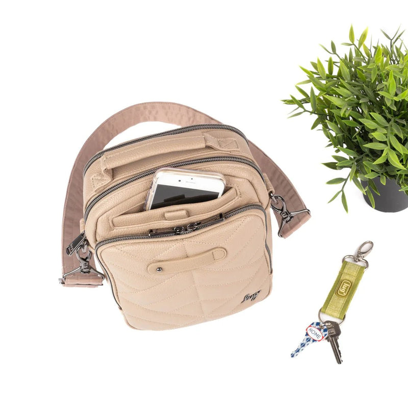 LUG - Skeeter Classic VL Convertible Crossbody Luggage & Bags Sand Taupe