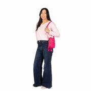 LUG - Skeeter Mini Bridge Love Convertible Crossbody with Bow Luggage & Bags BLACK