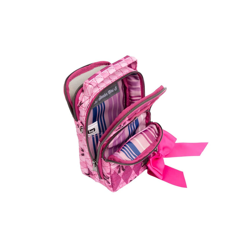 LUG - Skeeter Mini Bridge Love Convertible Crossbody with Bow Luggage & Bags BLACK