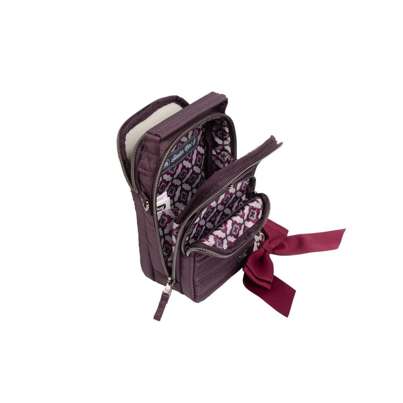 LUG - Skeeter Mini Bridge Love Convertible Crossbody with Bow Luggage & Bags BLACK
