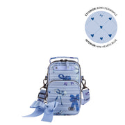 LUG - Skeeter Mini Bridge Love Convertible Crossbody with Bow Luggage & Bags BOWS PERIWINKLE