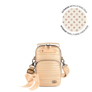 LUG - Skeeter Mini Bridge Love Convertible Crossbody with Bow Luggage & Bags METALLIC ROSE GOLD