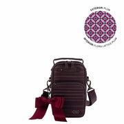 LUG - Skeeter Mini Bridge Love Convertible Crossbody with Bow Luggage & Bags PLUM