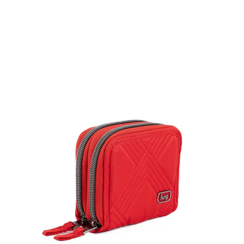 LUG - Splits 2 Compact RFID Wallet Luggage & Bags POWERFUL PINK