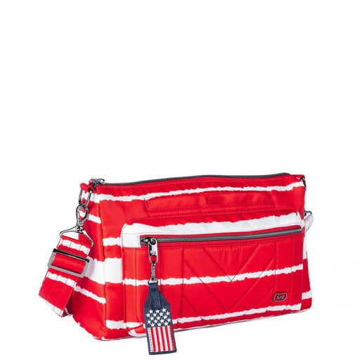 LUG - Stretch LE Crossbody Bag - Patriotic Luggage & Bags RED Stripe