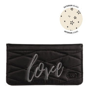 LUG - Sweep Slim Flap Wallet Luggage & Bags BLACK