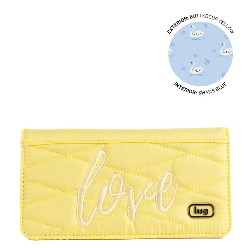 LUG - Sweep Slim Flap Wallet Luggage & Bags BUTTERCUP YELLOW