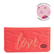 LUG - Sweep Slim Flap Wallet Luggage & Bags PINK GRAPEFRUIT
