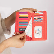 LUG - Sweep Slim Flap Wallet Luggage & Bags PINK GRAPEFRUIT