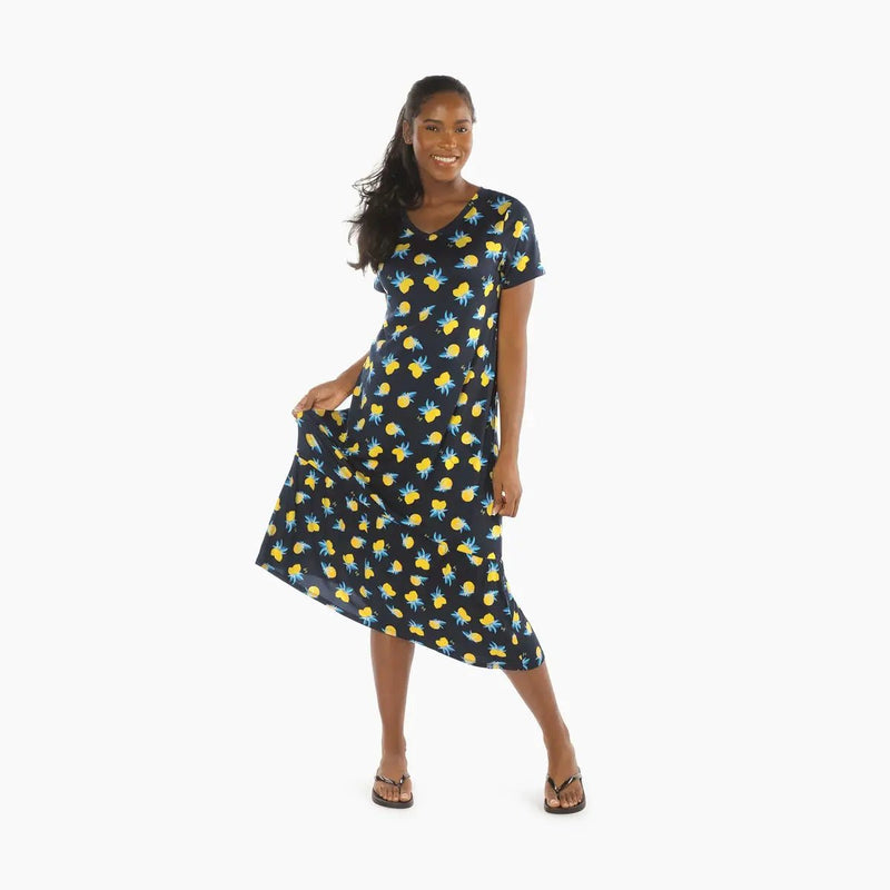 LUG - Swing High Low Maxi Dress