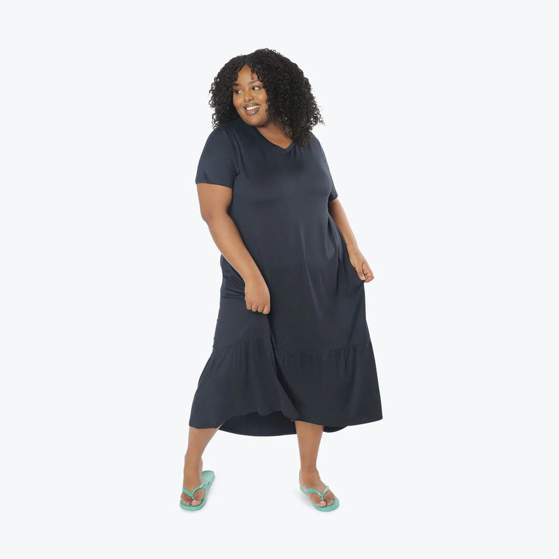 LUG - Swing High Low Maxi Dress