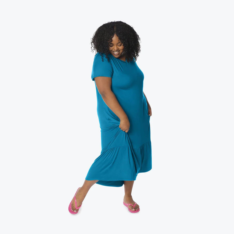 LUG - Swing High Low Maxi Dress