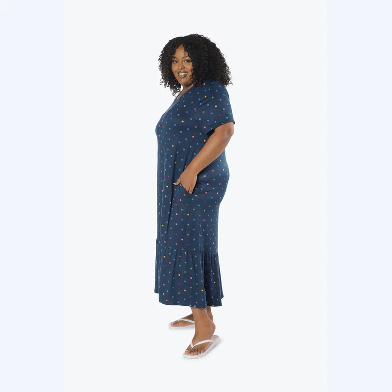 LUG - Swing High Low Maxi Dress