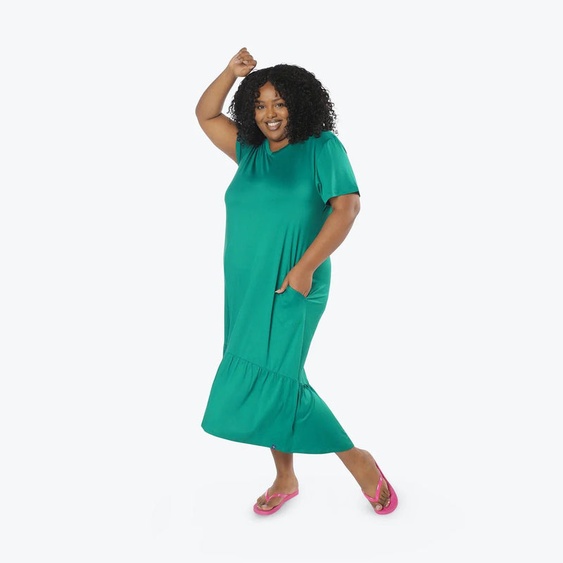 LUG - Swing High Low Maxi Dress
